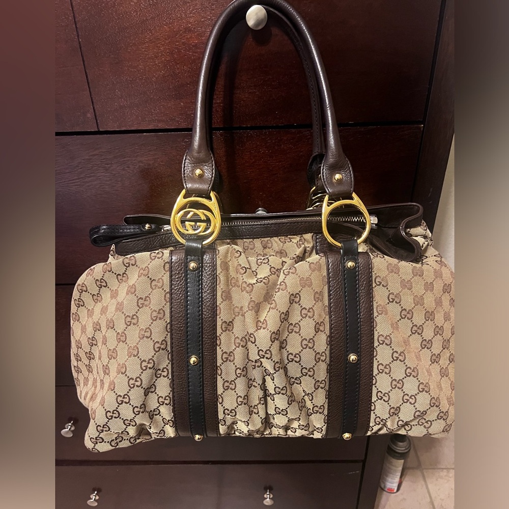 Big Large  brown canvas.(big bag